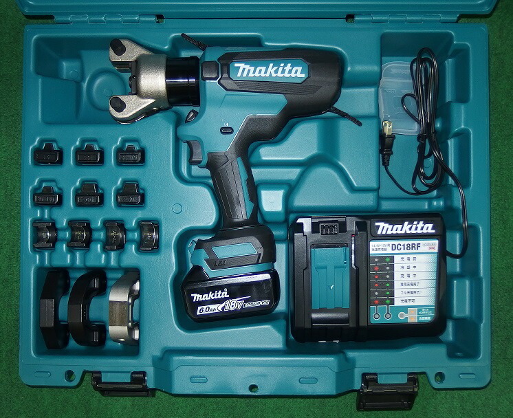 ★値下げ★ マキタ　TC300DRG　充電式圧着機 未使用 コマサビ有り【ハンズクラフト宜野湾店】 マキタ（makita） 18V充電式圧着機 TC300DRG ※圧着コマ・圧着ヨーク