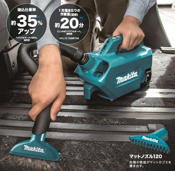 マキタ 充電式クリーナー CL184DRF