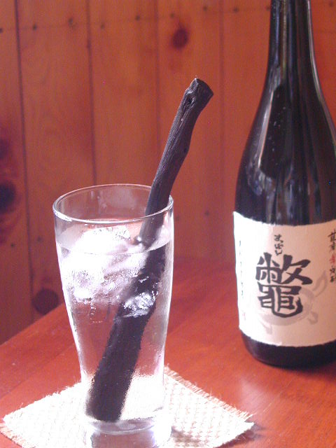 「杣人」紀州備長炭マドラーｘ4本（送料込み）