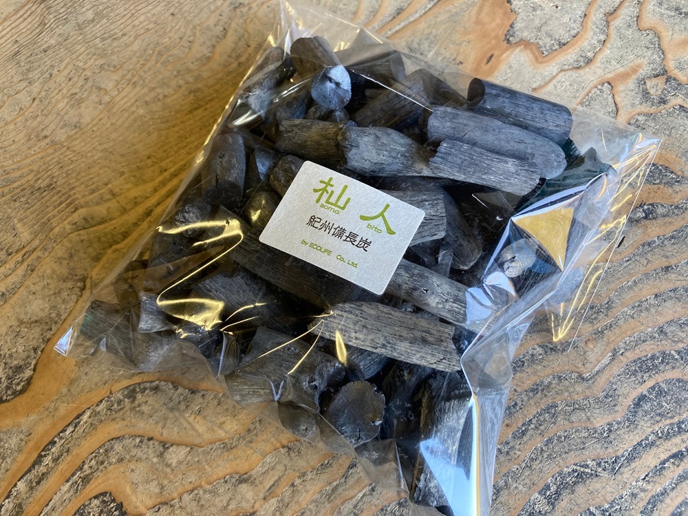 「杣人」卓上七輪火鉢用備長炭1kg（送料込み）