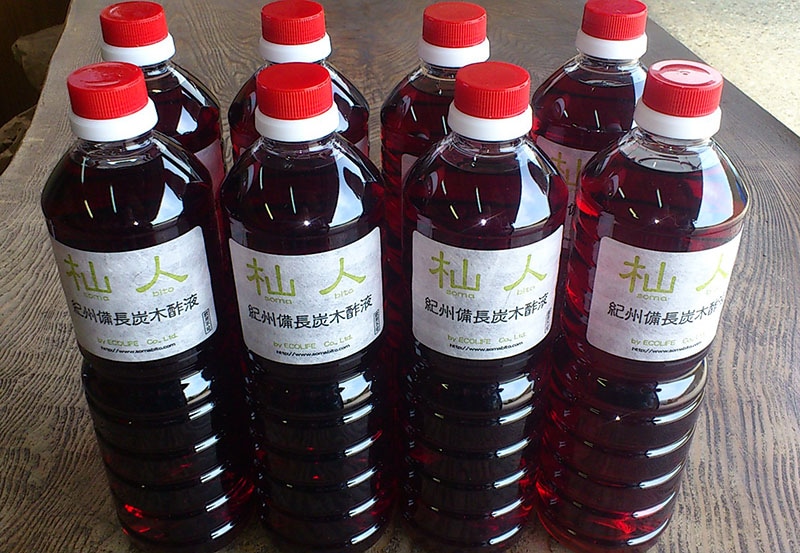 「杣人」紀州備長炭木酢液1Lx8本(送料込み)