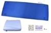 エアーサポート特殊立体敷ふとん 70×200cm 厚さ4cm、ブルー収納袋つき （キャンプマットレス）