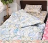 羽毛組ふとん シングルSL ダウン85％掛・ダクロン敷セット 枕付き！