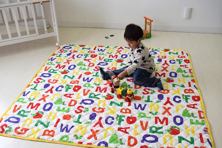 はらぺこあおむし ベビープレイマット 正方形150cm | ベビー