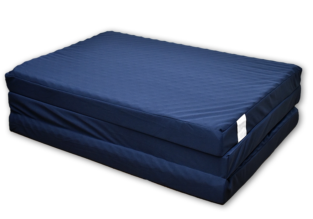 SINGSマットレス シングル、ネイビー (175N プロファイルウレタン