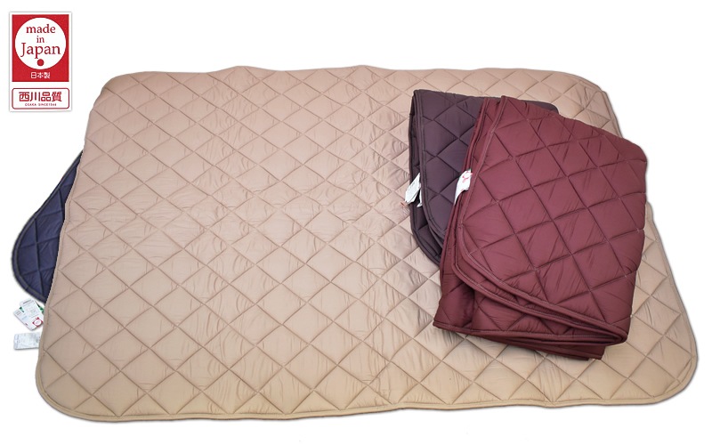 源右衛門 東京西川 高級 家具調こたつ 布団 長方形 日本製 東京