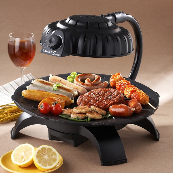 赤外線ロースター ザイグルグリル JAPAN-ZAIGLE レッド 未使用品