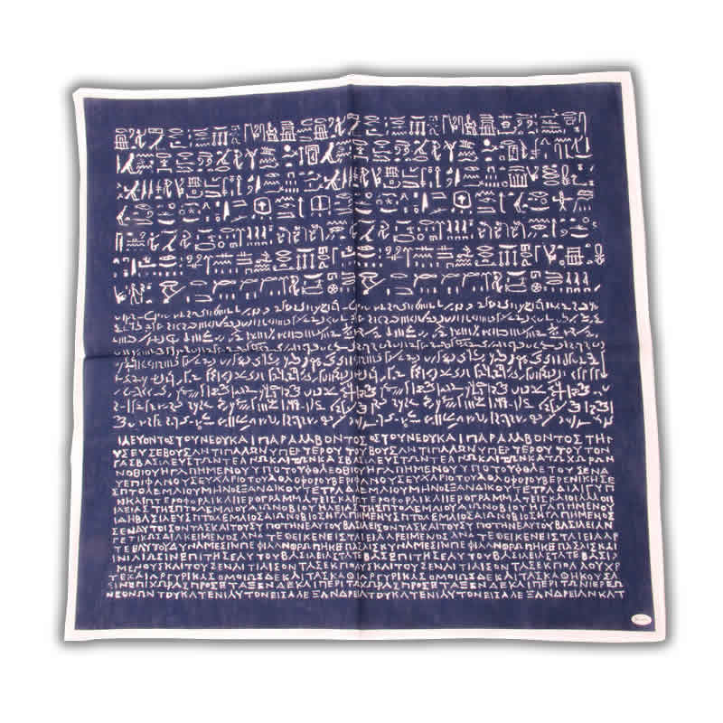 HIS-111 ロゼッタストーン・ハンカチ（3色セット） | すべての商品