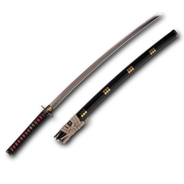 SWO-120 模造刀／真田六文銭 大刀（黒） | すべての商品 | えがおプラス