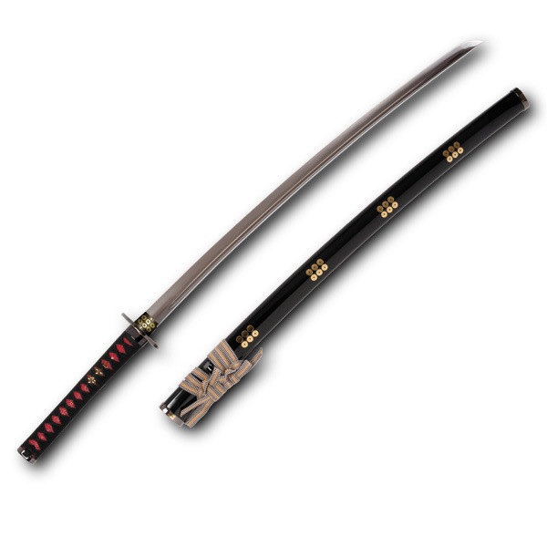 SWO-120 模造刀／真田六文銭 大刀（黒） | すべての商品 | えがおプラス