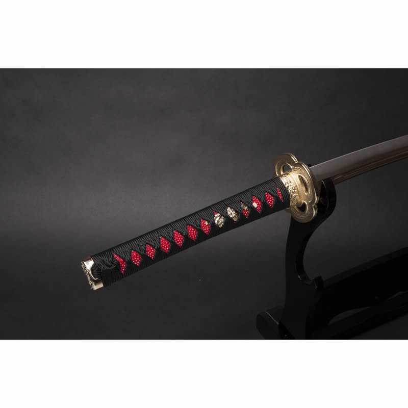 美術刀剣 豊臣秀吉一期一振太刀模造刀＆木製刀掛け台座