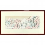 AD-3401 葛飾北斎　桜花に富士図（おうかにふじず）・額寸|一泊二日の桜旅（2017年4月号）|男の隠れ家（OT）掲載商品