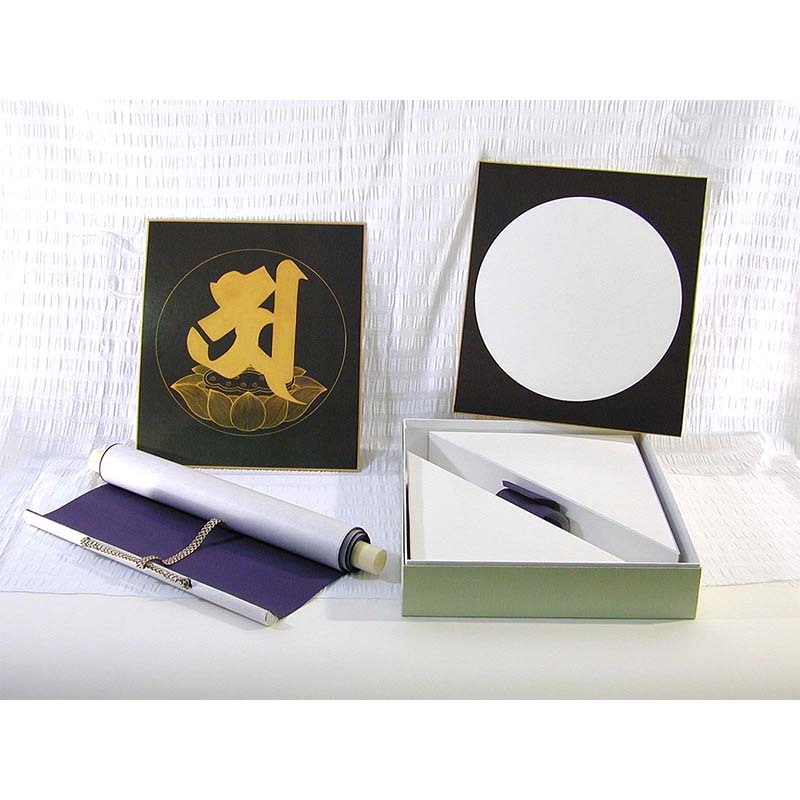 掛け軸専用② 掛軸 ハガキ用掛け軸 折帖 ハガキ縦】掛け軸たとう