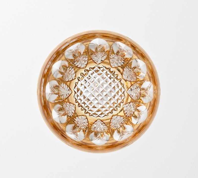 KGM-4838 カガミクリスタル 江戸切子 伝統工芸士・鍋谷聰 作 冷酒杯