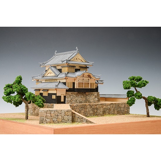 WDJ-5029 木製建築模型 1/150 備中松山城 | 男の隠れ家掲載商品