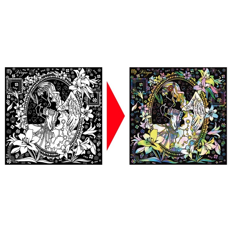 Ｏ宮　星座リフィル＆スクラッチ　タロットスクラッチ 45e135c843911a8e261cb9332138b8