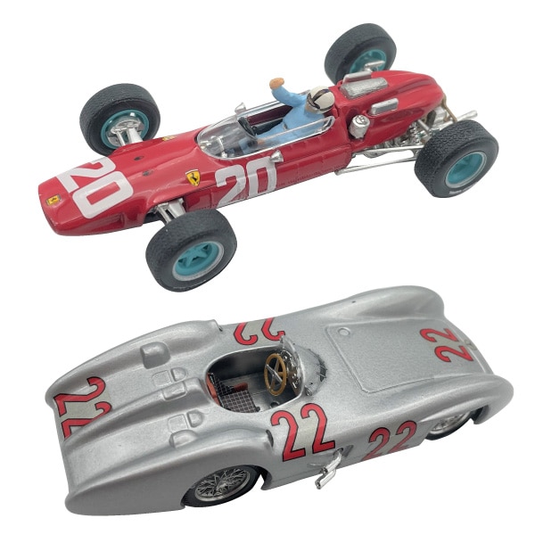 ED-5275 【イタリア製】BRUMM フェラーリ＆メルセデス F1 ミニカー 