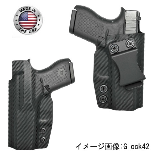 �ò������� ROUNDED by ConcealmentEXPRESS IWB Carbon fiber ���󥵥����ѥۥ륹���� �ƹ��� �����ܥ�ۥ륹����