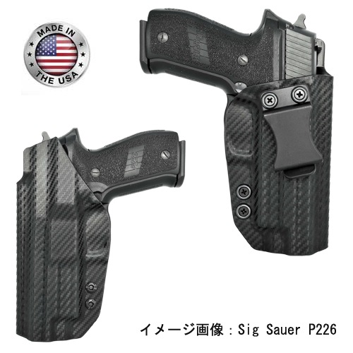 �ò������� ROUNDED by ConcealmentEXPRESS IWB Carbon fiber ���󥵥����ѥۥ륹���� �ƹ��� �����ܥ�ۥ륹����