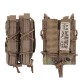WARRIOR ASSAULT SYSTEMS Single Quick Mag with Single Pistol Pouch ���󥰥륯���å��ޥ� �ԥ��ȥ�ޥ��ݡ��� M4 7.62�� M14�ʤɳƥޥ������б� �ȥԥ��ȥ�ޥ� W-EO-SQM-SP