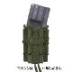 WARRIOR ASSAULT SYSTEMS Single Quick Mag with Single Pistol Pouch ���󥰥륯���å��ޥ� �ԥ��ȥ�ޥ��ݡ��� M4 7.62�� M14�ʤɳƥޥ������б� �ȥԥ��ȥ�ޥ� W-EO-SQM-SP