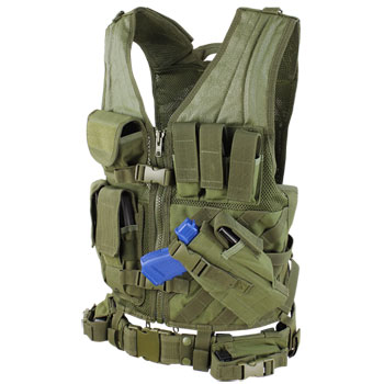CONDOR OUTDOOR ����ɥ륢���ȥɥ� CROSS DRAW VEST �������ɥ����٥��� CV
