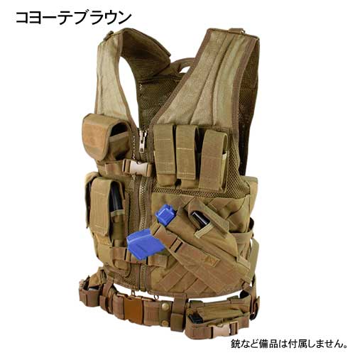 CONDOR OUTDOOR ����ɥ륢���ȥɥ� CROSS DRAW VEST �������ɥ����٥��� CV