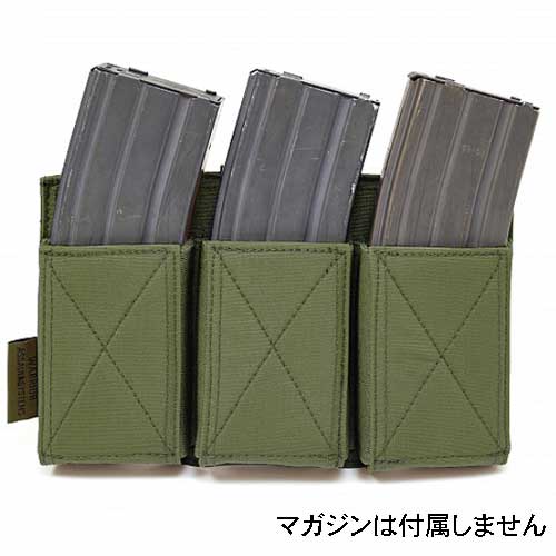 WARRIOR ASSAULT SYSTEMS Triple Elastic Mag Pouch ȥץ M4ޥݡ W-EO-TEMP