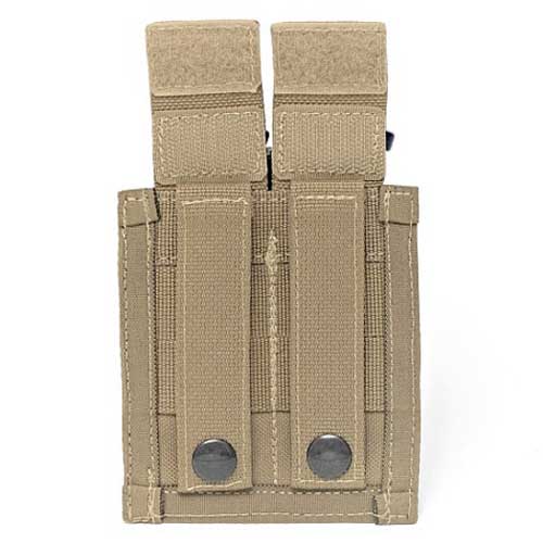 WARRIOR ASSAULT SYSTEMS Direct Action Double DA 9mm Pistol Pouch ���֥� �ԥ��ȥ�ޥ�����ݡ��� W-EO-DPDA-9