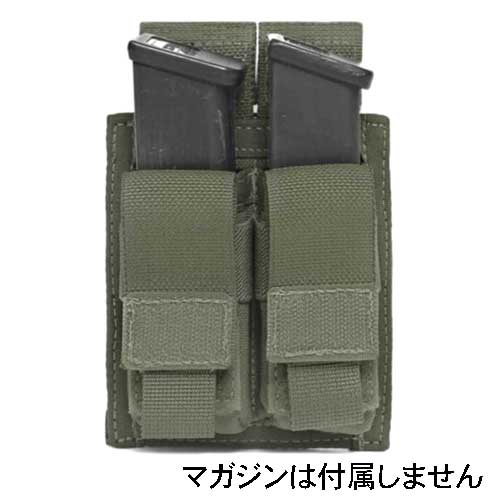 WARRIOR ASSAULT SYSTEMS Direct Action Double DA 9mm Pistol Pouch ���֥� �ԥ��ȥ�ޥ�����ݡ��� W-EO-DPDA-9
