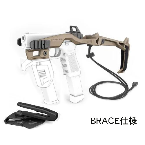 RECOVER TACTICAL 20/20NH-BR Stabilizer Kit �����ӥ饤�������å� BRACE����  Glock Gen1-5 (Glock26��)