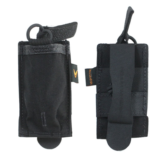 VelocitySystems �٥����ƥ������ƥॺ Helium Whisper Single Pistol Magazine Pouch OPEN TOP ���󥰥�ԥ��ȥ�ޥ�����ݡ���