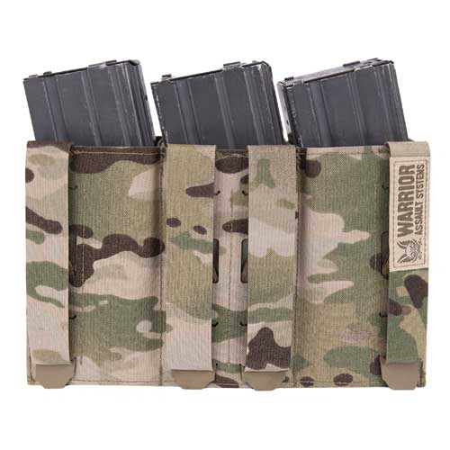 WARRIOR ASSAULT SYSTEMS �졼�������å� TRIPLE SNAP MAG POUCH �ȥ�ץ�M4�ޥ��ݡ��� KYDEX���󥵡���