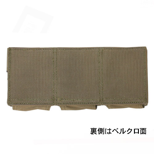 WARRIOR ASSAULT SYSTEMS Triple Velcro Mag Pouch  M4�ѥ٥륯���ޥ��ݡ���