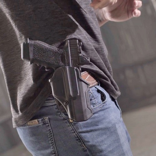 BLACKHAWK! ブラックホーク T-SERIES L2C ホルスター 親指操作