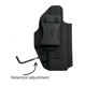 ROUNDED Universal Holster ¿νб ξ IWB/OWB ɥåȥб Kydex ˥Сۥ륹 ƹ