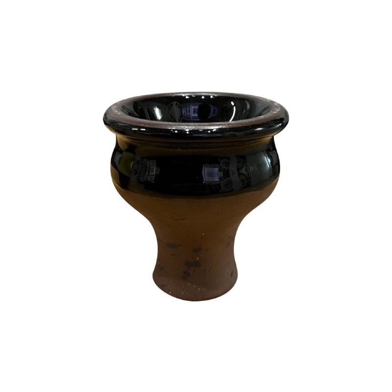 Telamon/UPG Classic Glaze Hookah Bowl - Black | トップ/ボウル