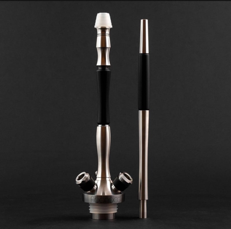 Union Hookah Fibonacci - Exotic Wood Black