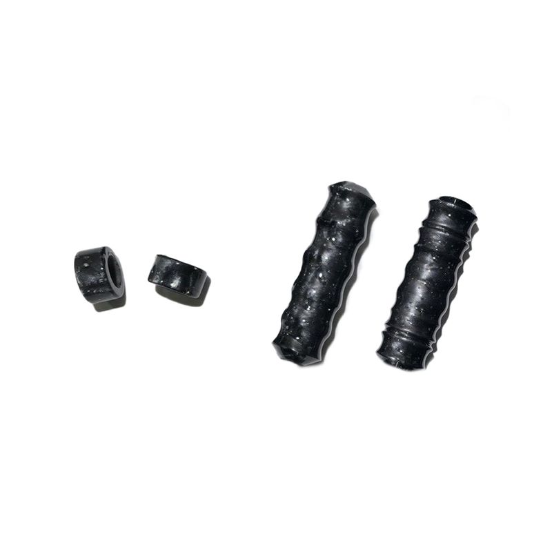 Fibonacci sleeve - Black & Full epoxy mammoth handle