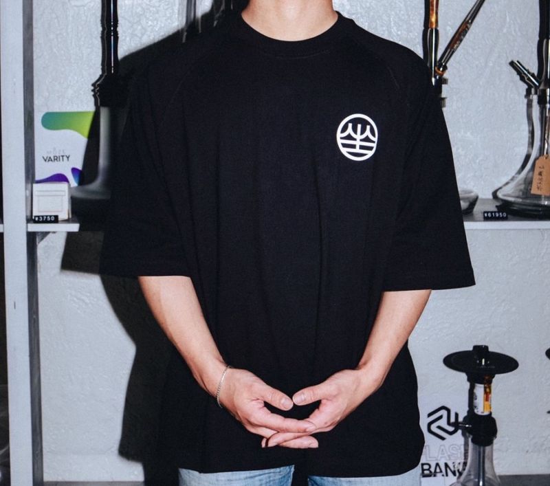 �ڸպ¡� Short Sleeve T-shirt / Black