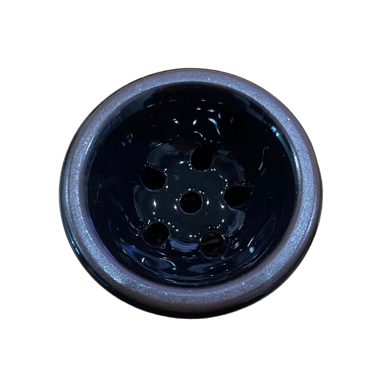 Telamon/UPG Classic Glaze Hookah Bowl - Black