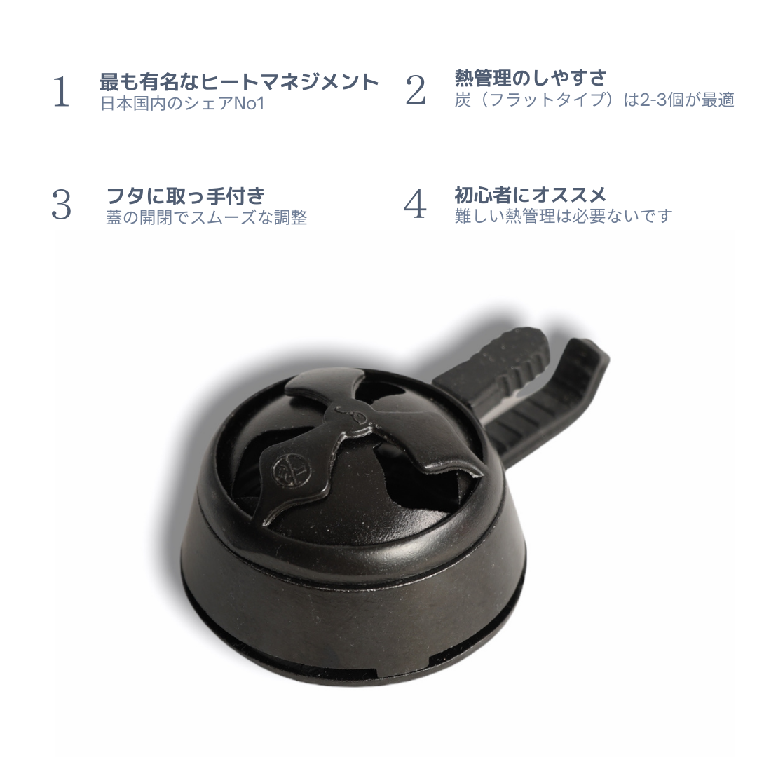 【新品】【シーシャ屋愛用品】高さ調整式HMD シーシャヒートマネジメント product-steamulation-hmd-