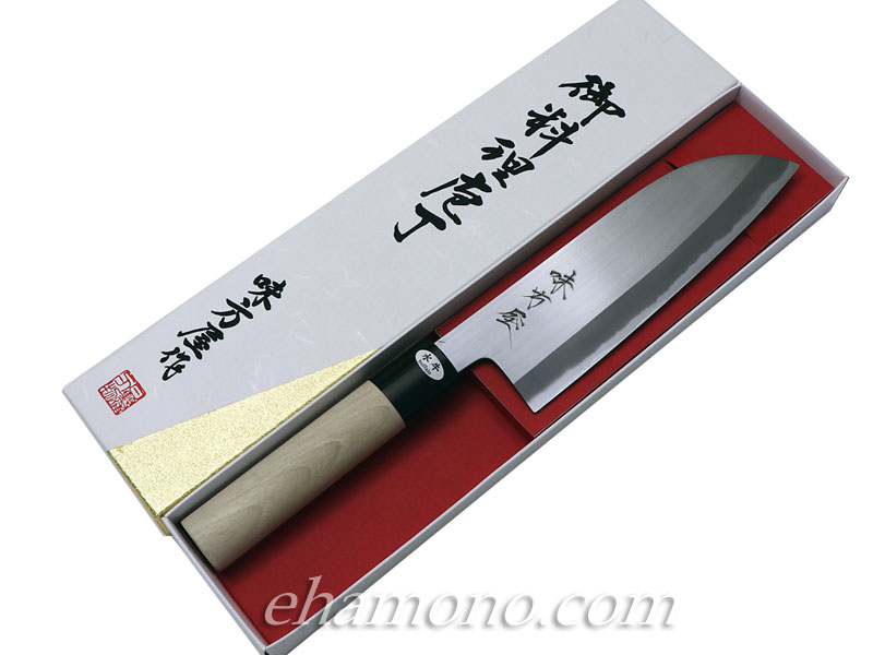 味方屋　三徳包丁 Ajikataya Polishing Finish Santoku Bocho 味方屋 磨き仕上げ