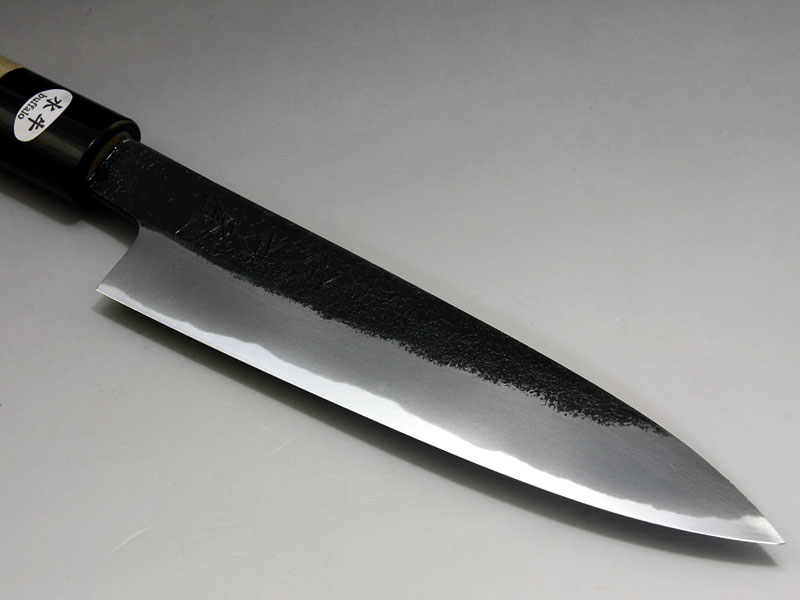日野浦刃物工房 味方屋作和ペティ 黒
