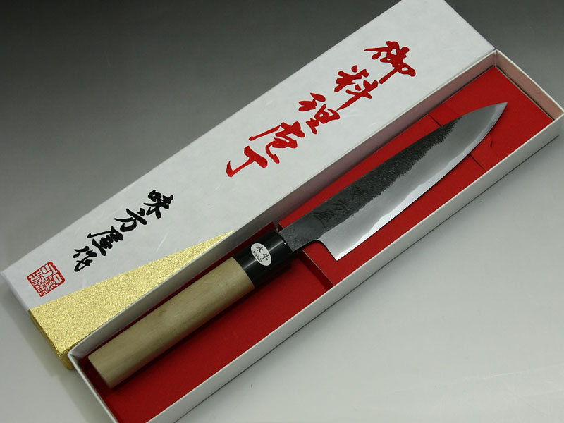 日野浦刃物工房 味方屋作和ペティ 黒