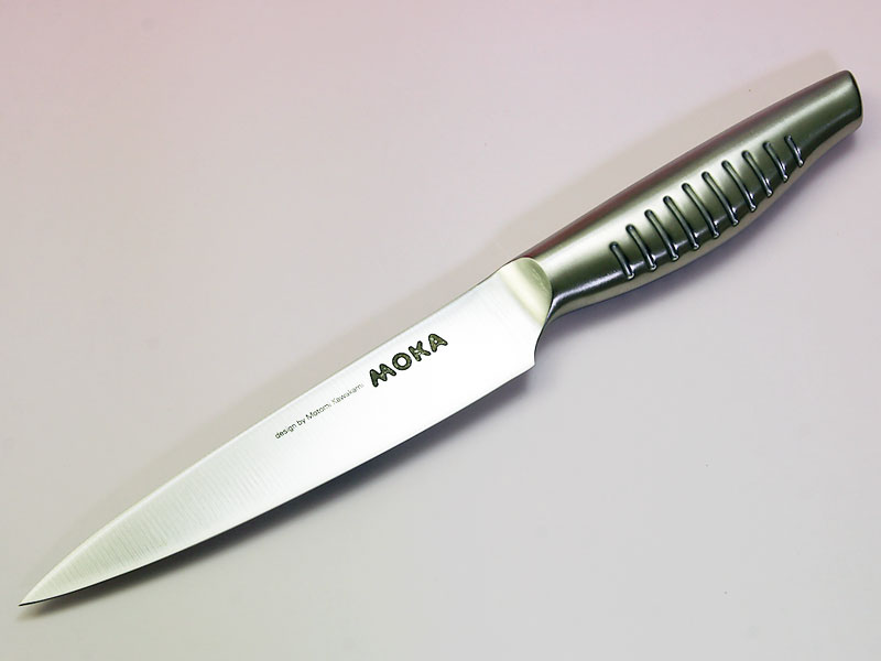 MOKA モリブデンバナジウム鋼一体型ペティナイフ130