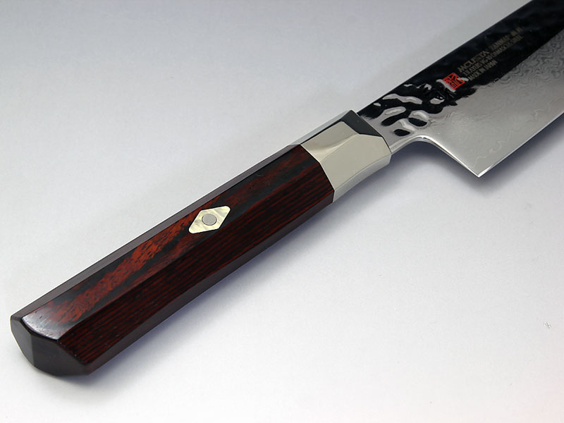 三昧 シュープリームダマスカス 鎚目牛刀180