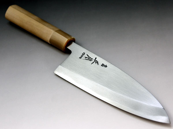 正本本霞・玉白鋼出刃150-包丁・ナイフ・ハサミなど刃物の専門店【e刃物.com】