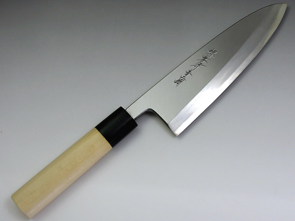 出刃包丁195ミリ青紙鋼