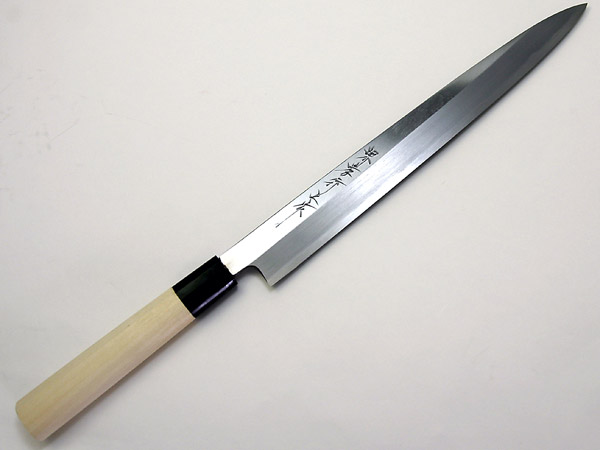 【新品未使用】堺孝行　和包丁本霞研シリーズ 柳刃包丁270mm（正夫） 堺孝行 本霞研 柳刃270